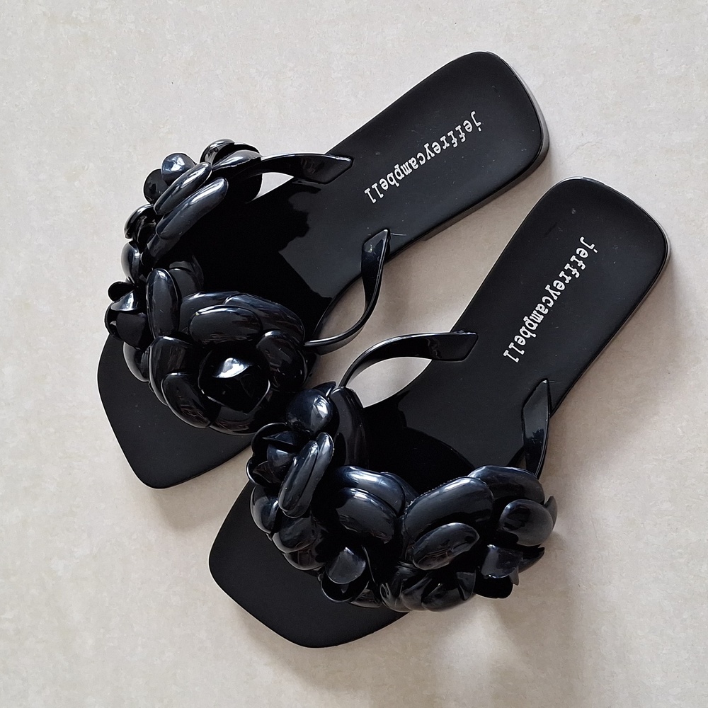 Jeffrey Campbell Fleuris Sandal sz 7